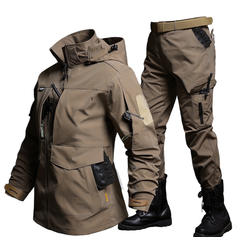 Outdoor Hunting Overalls - İlkbahar Sonbahar erkek Taktik Tulum Takım