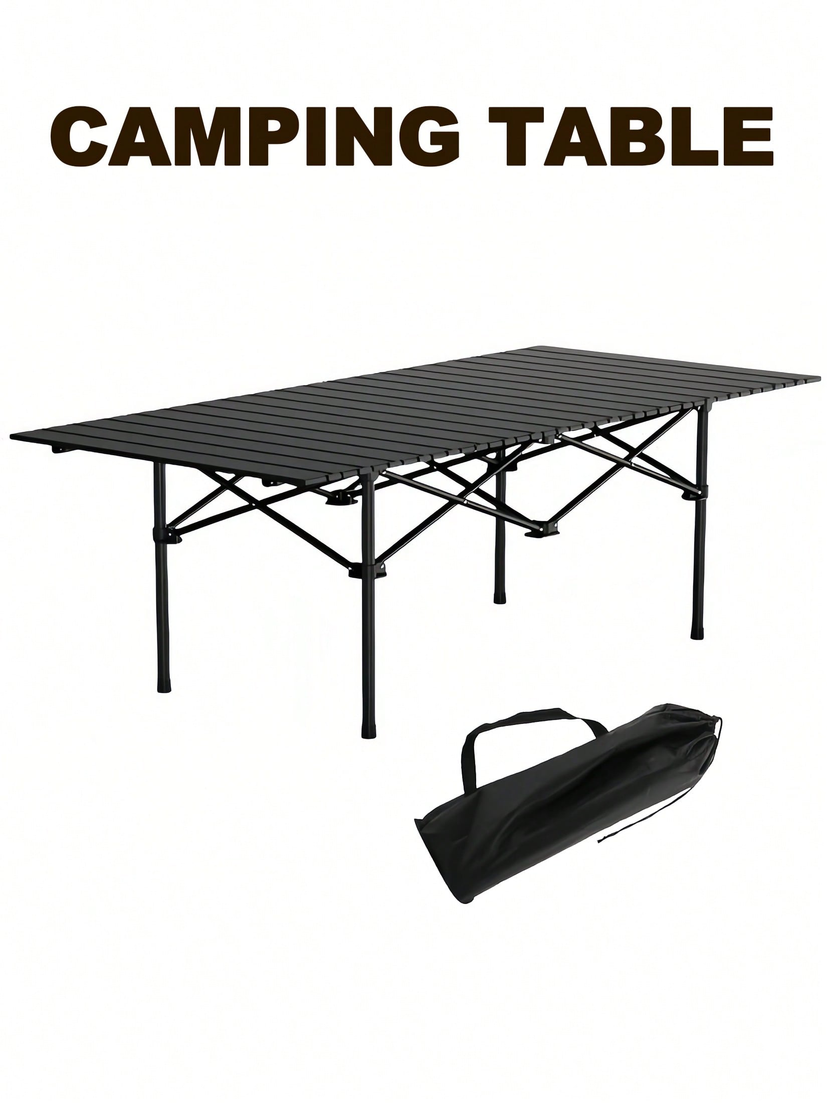 Outdoor Hunting Table - Alüminyum Tablalı Taşınabilir Kamp Masası, Sağlam