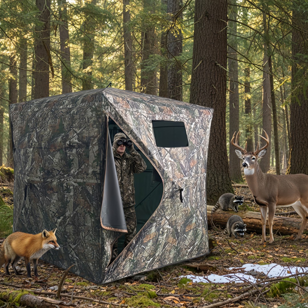 Hunting & Outdoor Supplies Carterton - Kamuflajlı Açılır Avcılık Sığınağı Kolay Kurulumlu
