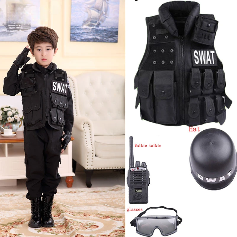 Hunting Outdoor Boys - Cadılar Bayramı 2025 Çocuk Avcılık Askeri