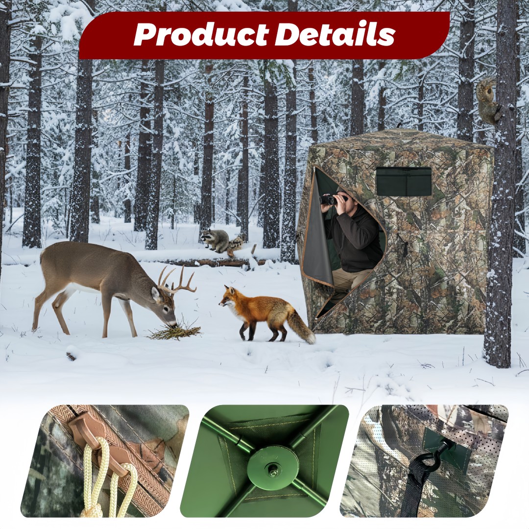 Kamuflajlı Açılır Avcılık Sığı - Hunting & Outdoor Supplies Carterton incelemesi ve fiyatı