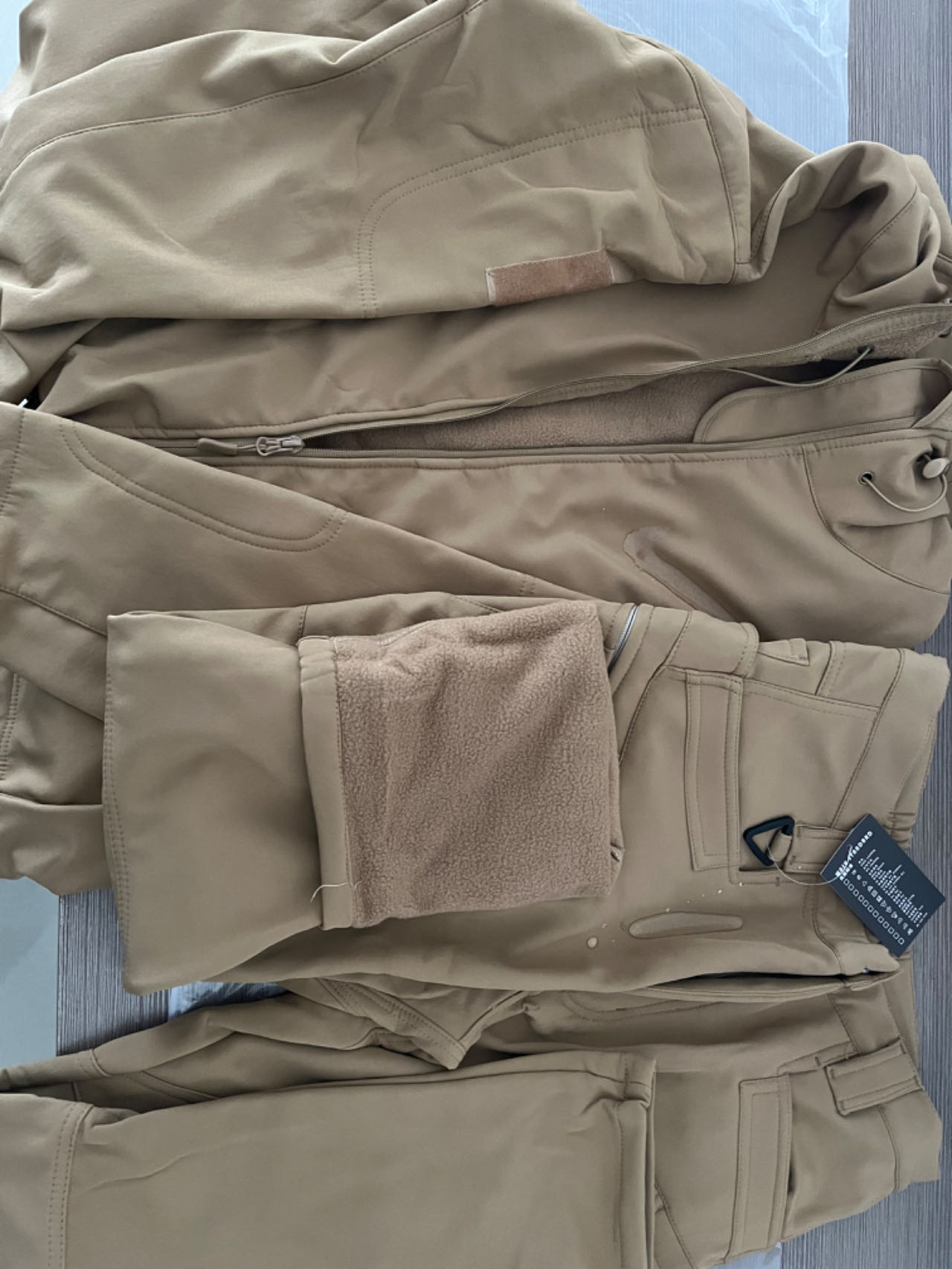 Erkekler Askeri Taktik Kış Son - Outdoor Hunting Fleece incelemesi ve fiyatı