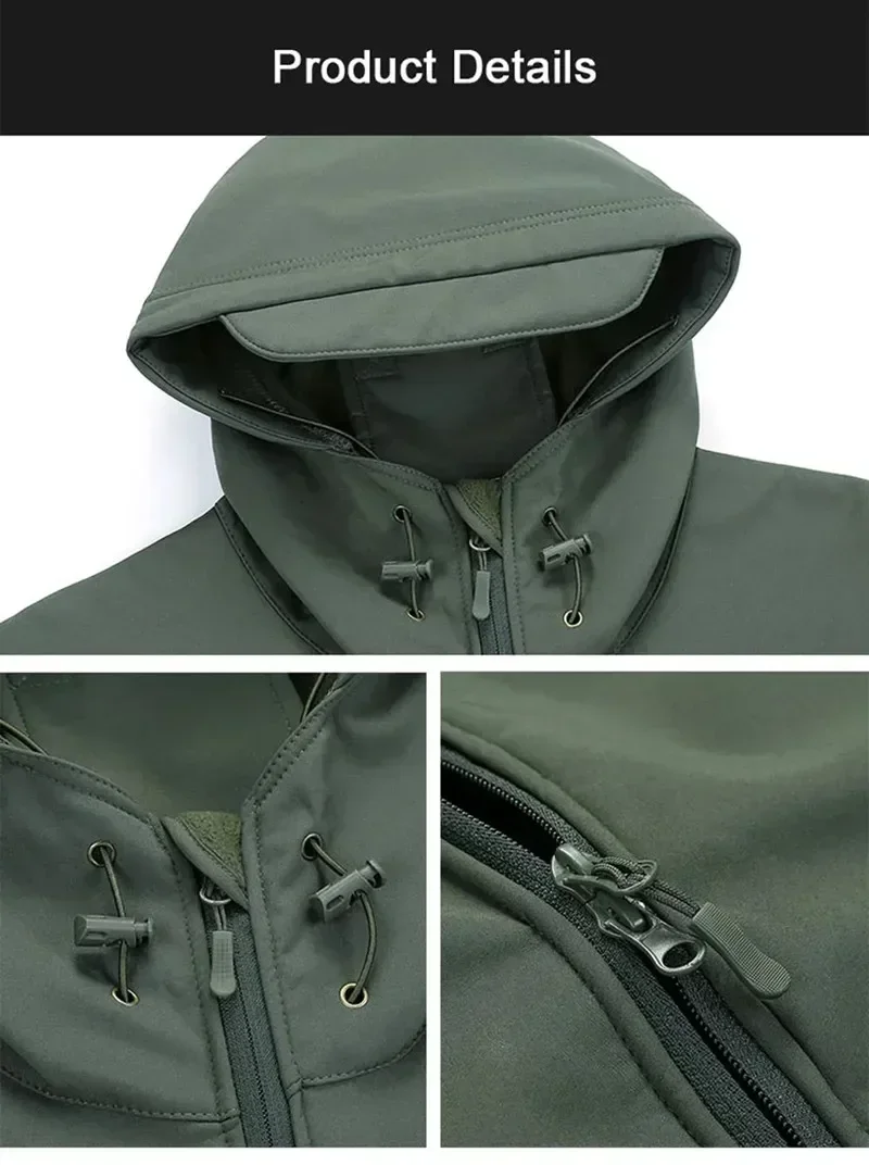 5XL 6XL CP Kamuflaj Yumuşak Ka - Outdoor Hunting Fleece incelemesi ve fiyatı